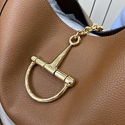 Gucci Softbit large top handle bag Brown grainy leather - 3