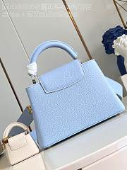 Louis Vuitton Capucines BB Taurillon Leather In Blue M48865 - 27 x 18 x 9cm - 6