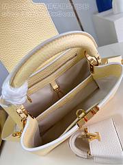 Louis Vuitton Capucines BB Taurillon Leather In Yellow M48865 - 27 x 18 x 9cm - 5