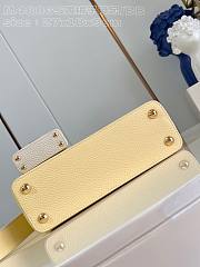 Louis Vuitton Capucines BB Taurillon Leather In Yellow M48865 - 27 x 18 x 9cm - 2