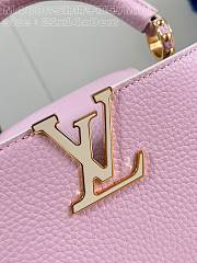 Louis Vuitton Capucines Mini Taurillon Leather In Pink M48865 - 5
