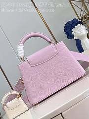 Louis Vuitton Capucines BB Taurillon Leather In Pink M48865 - 27 x 18 x 9cm - 5