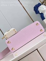 Louis Vuitton Capucines BB Taurillon Leather In Pink M48865 - 27 x 18 x 9cm - 4