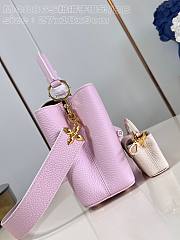 Louis Vuitton Capucines BB Taurillon Leather In Pink M48865 - 27 x 18 x 9cm - 3