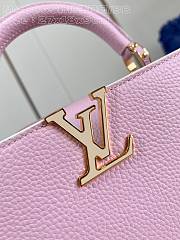 Louis Vuitton Capucines BB Taurillon Leather In Pink M48865 - 27 x 18 x 9cm - 2