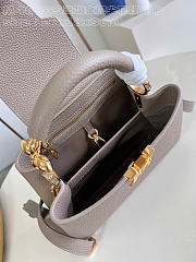 Louis Vuitton Capucines BB Taurillon Leather In Beige M48865 - 27 x 18 x 9cm - 3