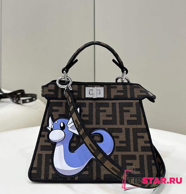 FENDI X FRGMT X POKEMON Fabric Jacquard FF 1974 Pokemon - 1