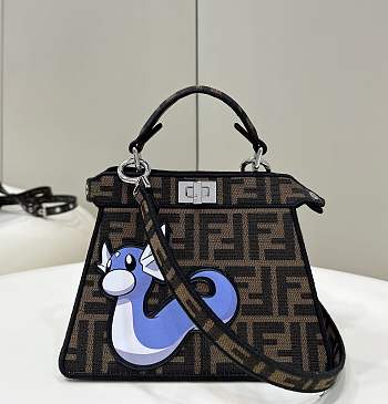 FENDI X FRGMT X POKEMON Fabric Jacquard FF 1974 Pokemon