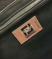 FENDI x FRGMT x POKÉMON Brown FF Print Canvas Bag - 3
