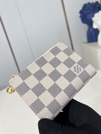 Louis Vuitton Lisa Wallet Coated canvas Damier Azur