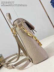 Louis Vuitton Coussin Backpack Mini Monogram In Beige - 3