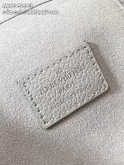Louis Vuitton Vanity Chain Pouch Monogram Empreinte In White - 6