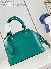 Louis Vuitton Alma bb epi leather green M40302 - 1