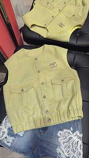 Chanel Popular plaid vest fabric 02 - 5