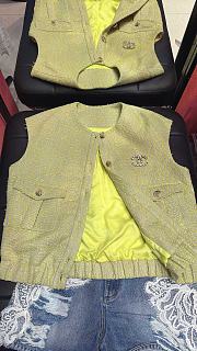Chanel Popular plaid vest fabric 02 - 3