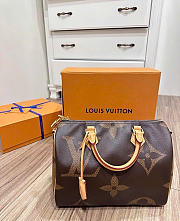 Louis Vuitton Speedy Bandouliere Monogram Giant Reverse 30 Brown - 4