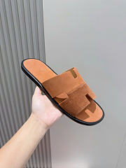 Hermes Sandals In Brown - 5