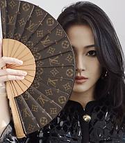 Louis Vuitton Fan Monogram In Brown - 2