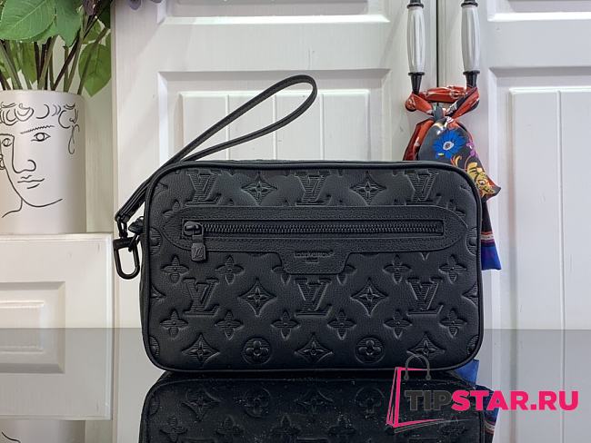 Louis Vuitton Pochette Kasai Bag Monogram Shadow - 1