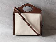 Burberry Mini Pocket Bag in Natural/malt brown - 2