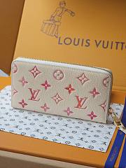 Louis Vuitton Zippy Wallet Monogram Empreinte Leather Sunrise Aquarelle - 6