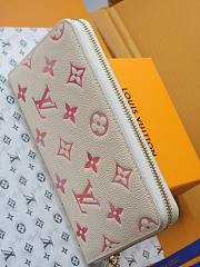 Louis Vuitton Zippy Wallet Monogram Empreinte Leather Sunrise Aquarelle - 3