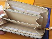 Louis Vuitton Zippy Wallet Monogram Empreinte Leather Sunrise Aquarelle - 2