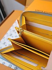 Louis Vuitton Long Wallet In Blue - 4