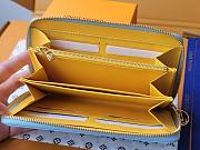 Louis Vuitton Long Wallet In Blue - 2