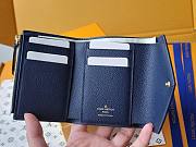 Louis Vuitton Victorine Wallet Monogram Canvas Dark Blue - 3