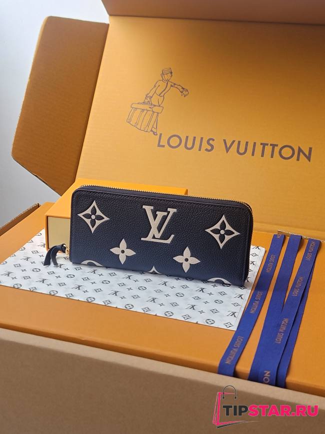 Louis Vuitton Clémence Monogram Empreinte Wallet - 1