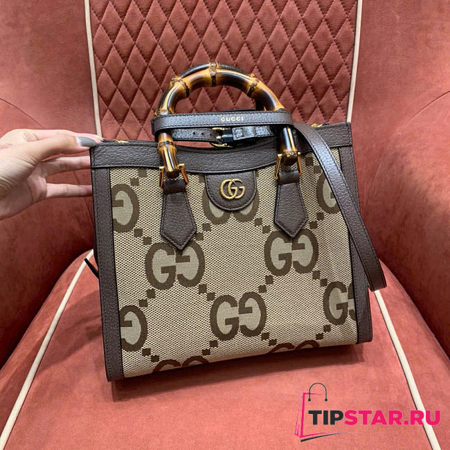 Gucci Diana jumbo GG medium tote bag - 1