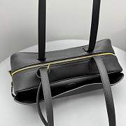 Balenciaga Women's Carrie Bowling Bag Small in Black - 3