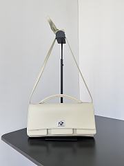 Balenciaga Bel Air Clutch with Strap Small for Women in White - 1