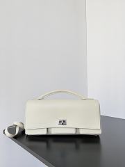 Balenciaga Bel Air Clutch with Strap Small for Women in White - 4