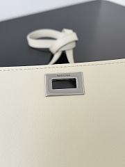 Balenciaga Bel Air Clutch with Strap Small for Women in White - 3