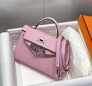 Hermes Mini Kelly 19 In Pink - 4
