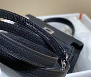 Hermes Mini Kelly 19 In Black - 2