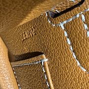 Hermes Mini Kelly 19 In Brown - 4
