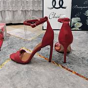 DG High-heeled sandals 11 cm In Red - 4