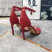 DG High-heeled sandals 11 cm In Red - 3