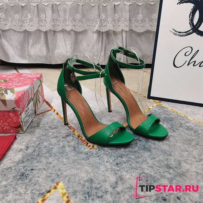 DG High-heeled sandals 11 cm In Green - 1