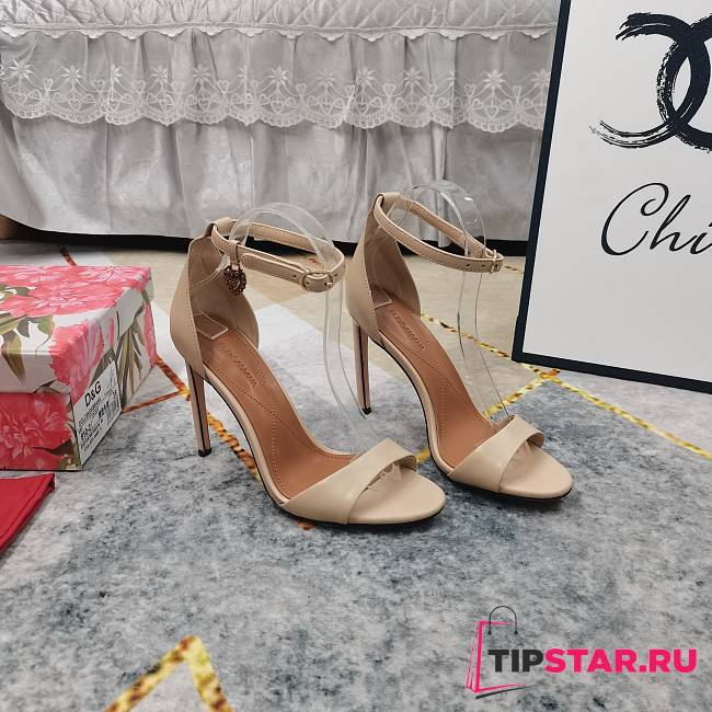 DG High-heeled sandals 11 cm In Beige - 1