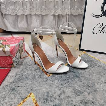 DG High-heeled sandals 11 cm In White