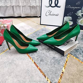 DG Pointed Toe high heels in green