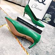 DG Pointed Toe high heels in green - 6