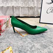 DG Pointed Toe high heels in green - 5