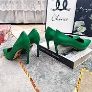 DG Pointed Toe high heels in green - 2