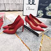 DG Pointed Toe high heels in red - 1