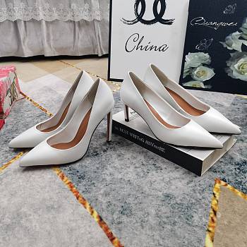 DG Pointed Toe high heels in white